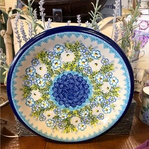 Polish Pottery Dinner Plate